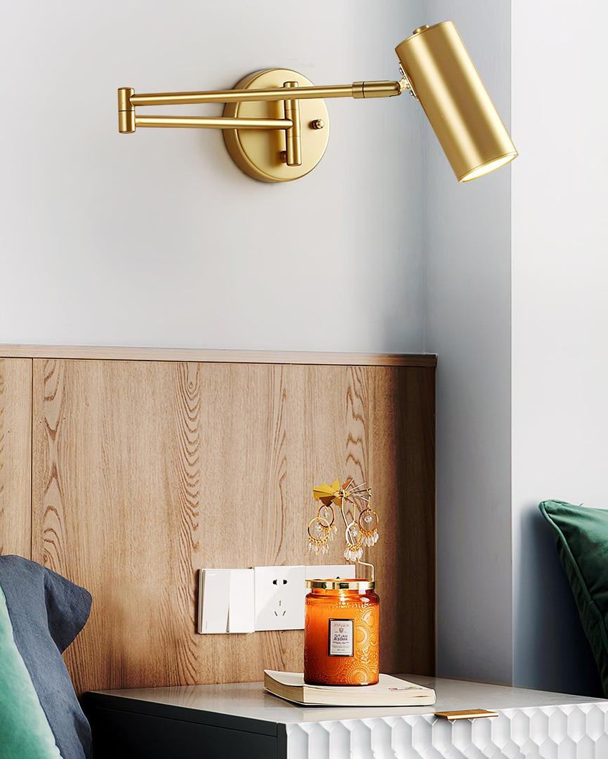 Zabytkowa Lampa Ścienna z Obrotowym Ramieniem – Styl Industrialny – widok produktu 18 | Nuvira Home