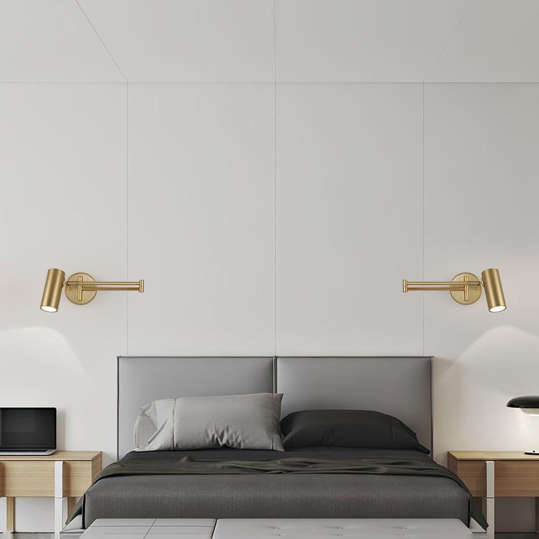 Zabytkowa Lampa Ścienna z Obrotowym Ramieniem – Styl Industrialny – widok produktu 36 | Nuvira Home