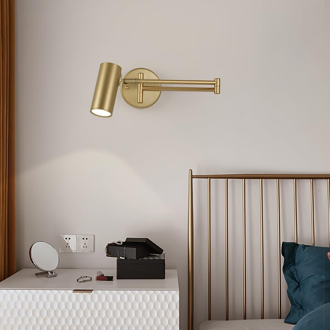 Zabytkowa Lampa Ścienna z Obrotowym Ramieniem – Styl Industrialny – widok produktu 45 | Nuvira Home