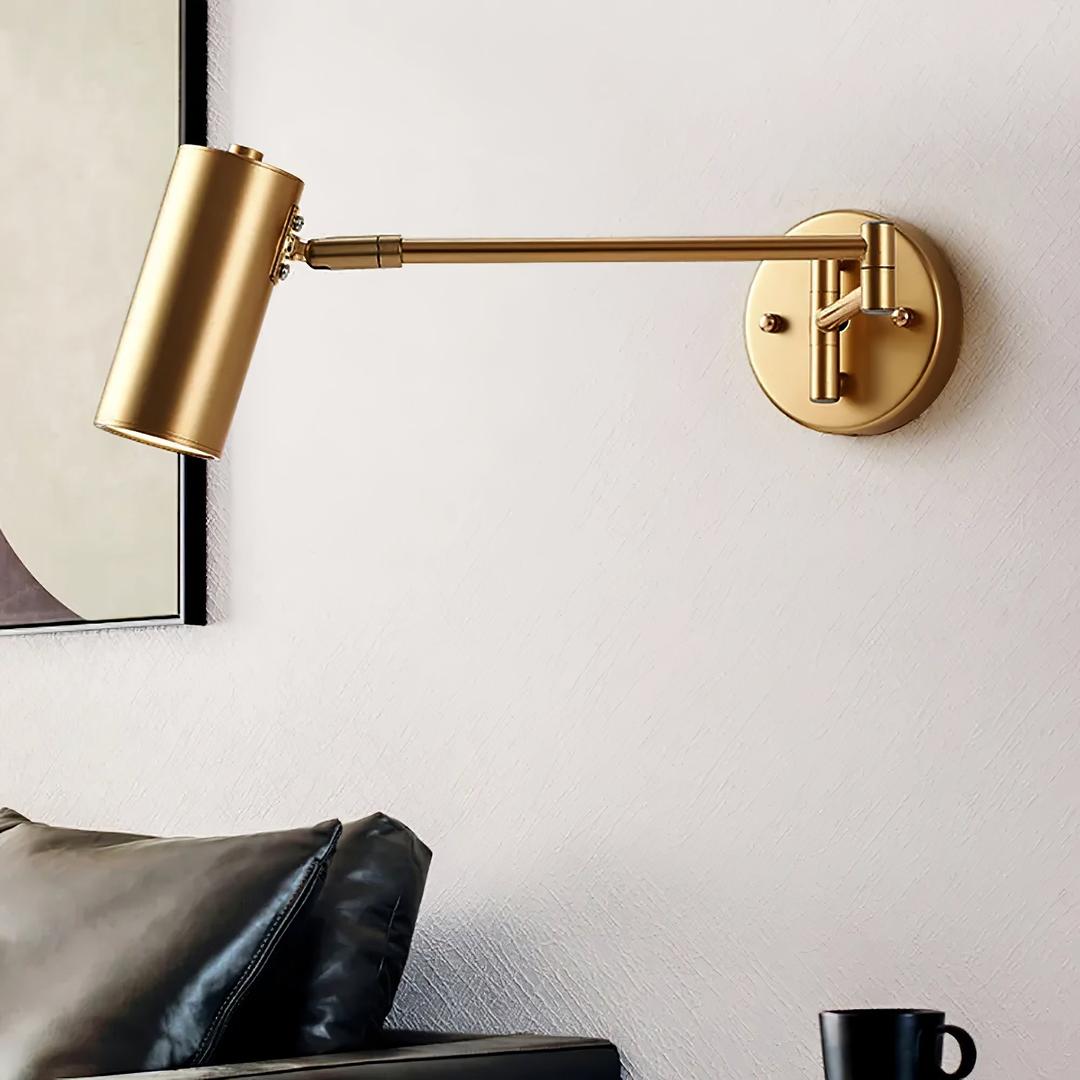 Zabytkowa Lampa Ścienna z Obrotowym Ramieniem – Styl Industrialny – widok produktu 48 | Nuvira Home