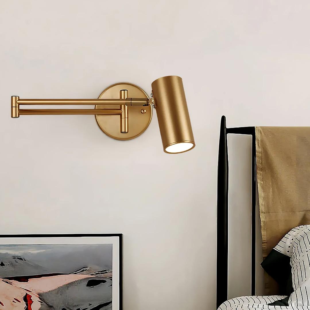 Zabytkowa Lampa Ścienna z Obrotowym Ramieniem – Styl Industrialny – widok produktu 50 | Nuvira Home