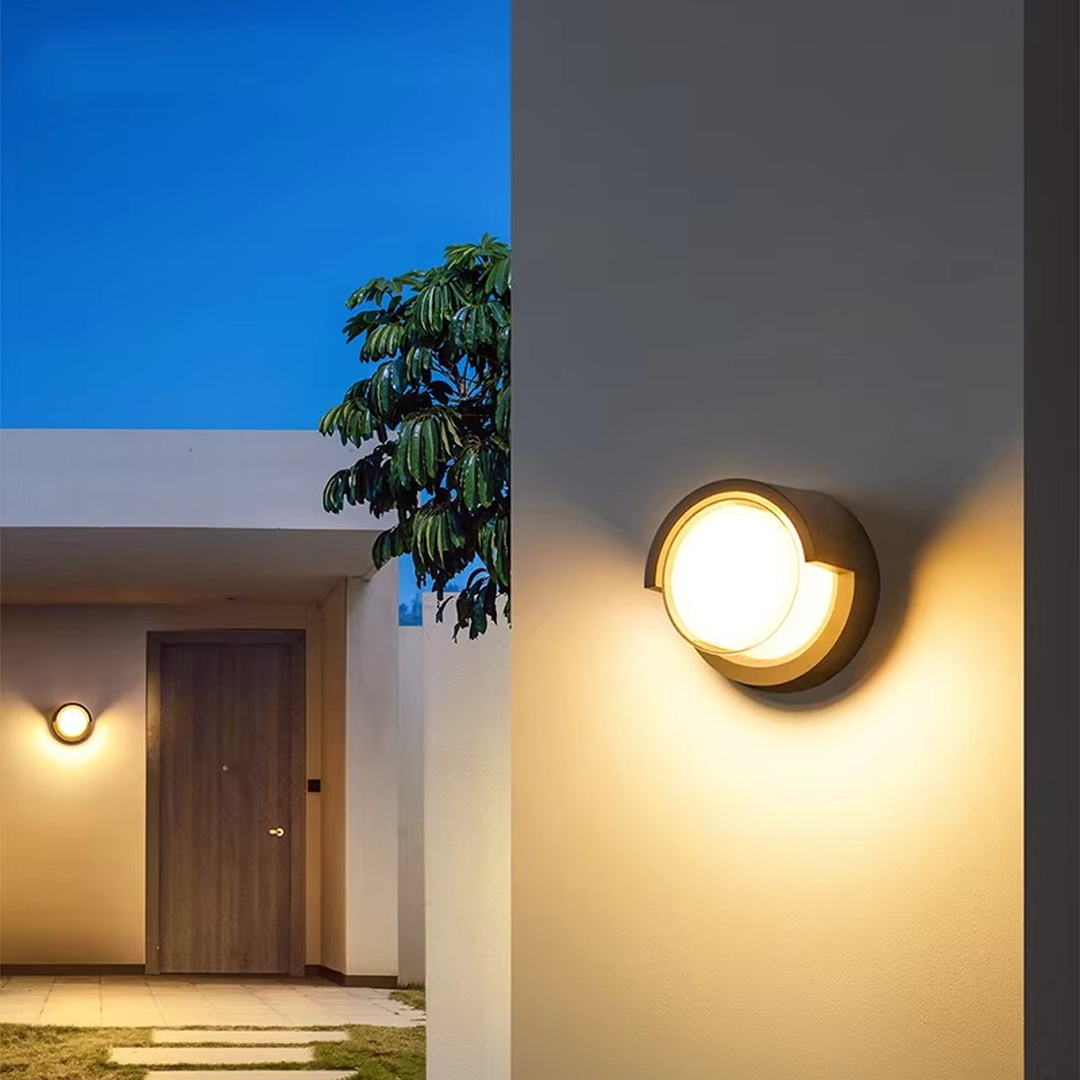 Zewnętrzna Lampa Ścienna LED Z Czujnikiem Ruchu – widok produktu 6 | Nuvira Home