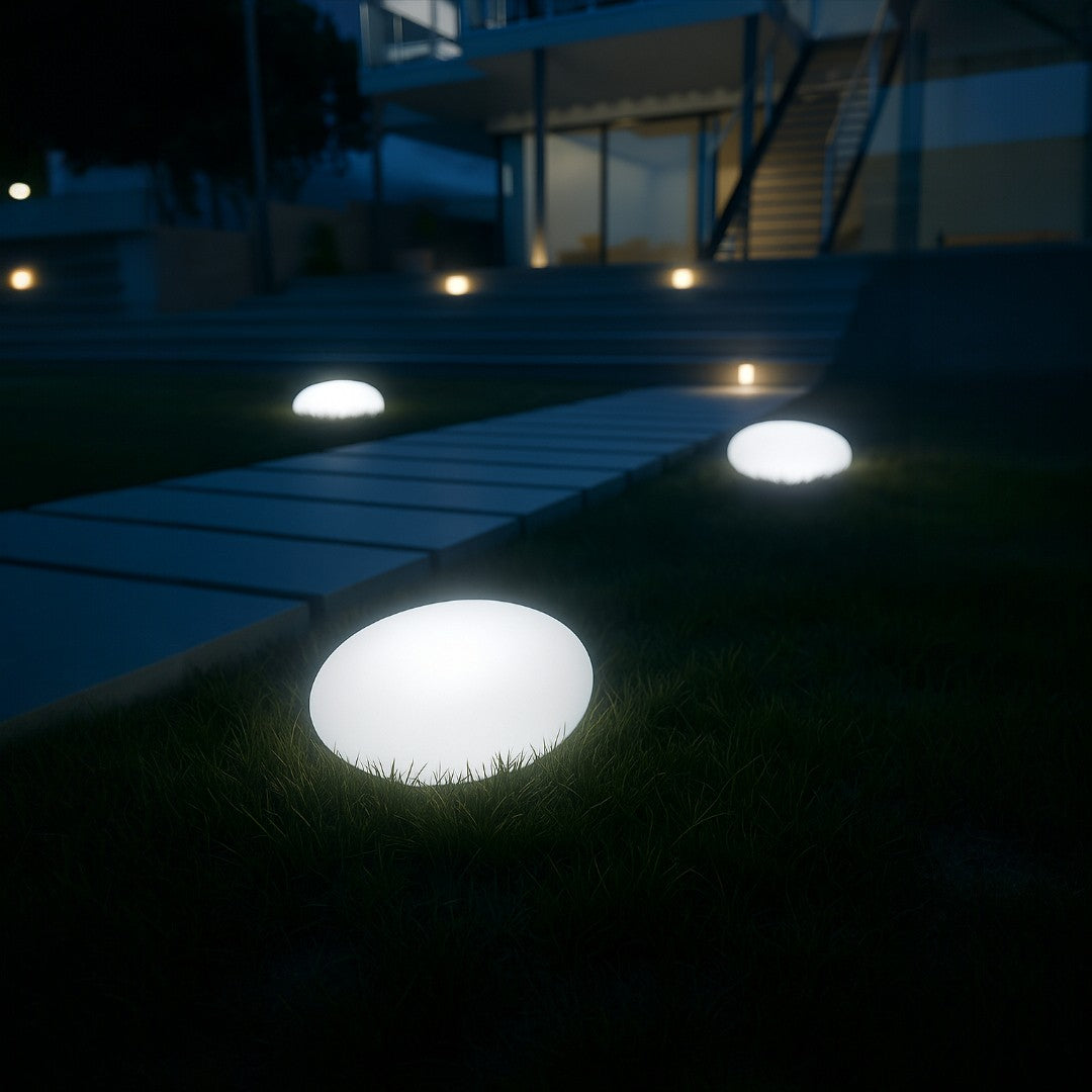 Zewnętrzna Lampa W Kamiennym Wyglądzie – Stylowa – widok produktu 1 | Nuvira Home
