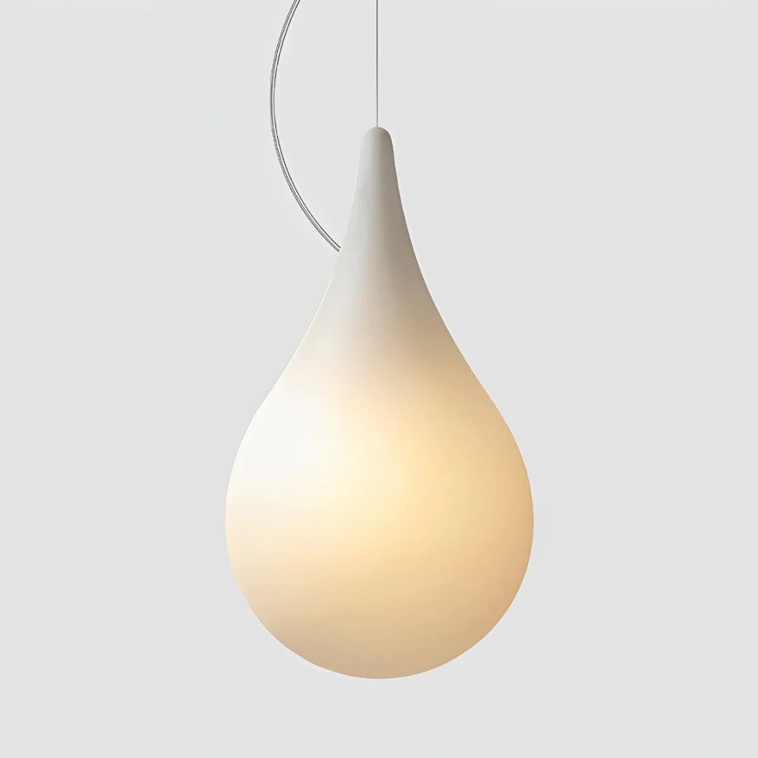 Zewnętrzna lampa wisząca w kształcie kropli wody – widok produktu 13 | Nuvira Home