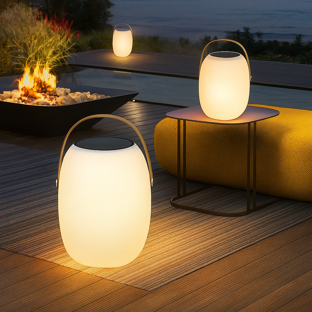 Zewnętrzna Solarna Lampa LED – widok produktu 1 | Nuvira Home