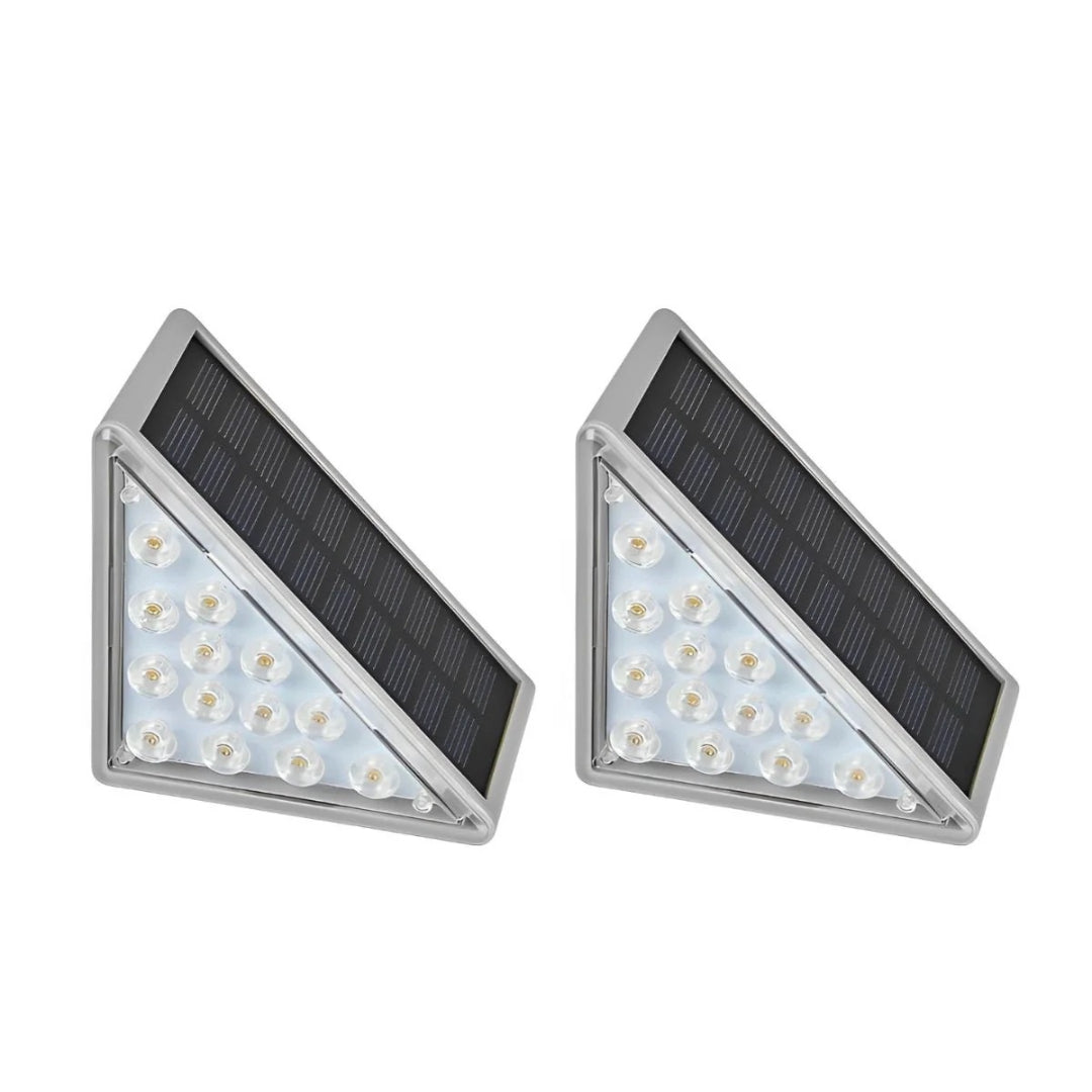 Zewnętrzna solarna lampa schodowa LED – widok produktu 12 | Nuvira Home