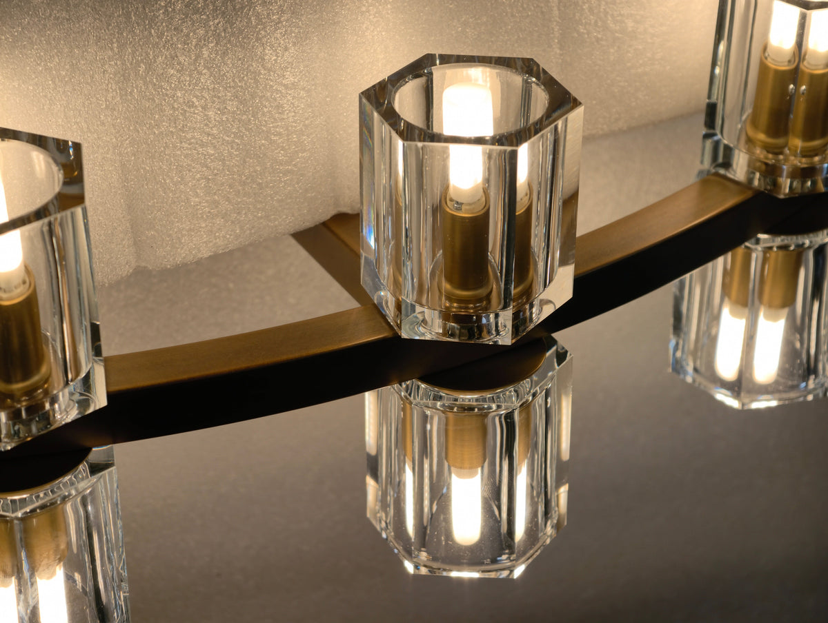 Żyrandol Kryształowy Dwupoziomowy – widok produktu 7 | Nuvira Home