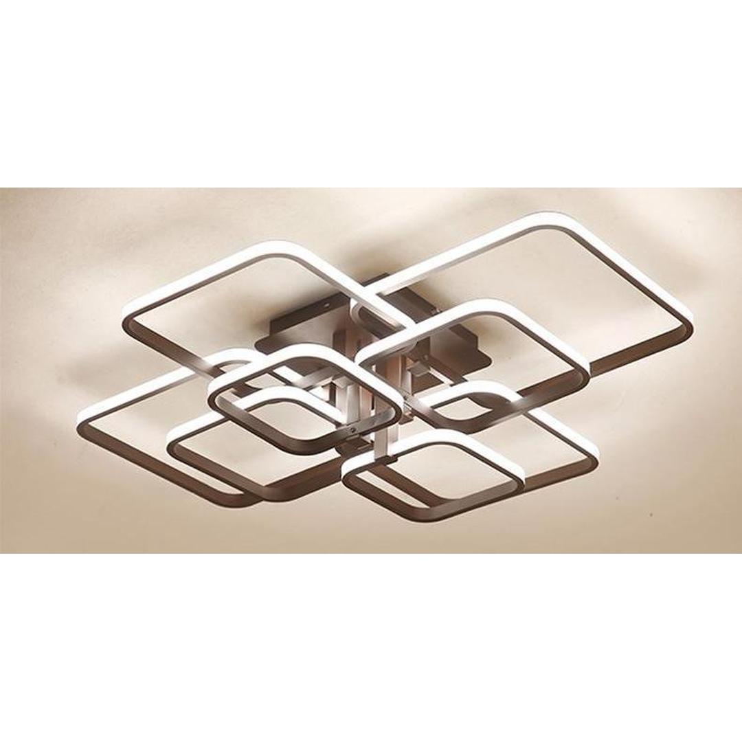Żyrandol Led Home – Warstwowy Kwadrat – widok produktu 2 | Nuvira Home