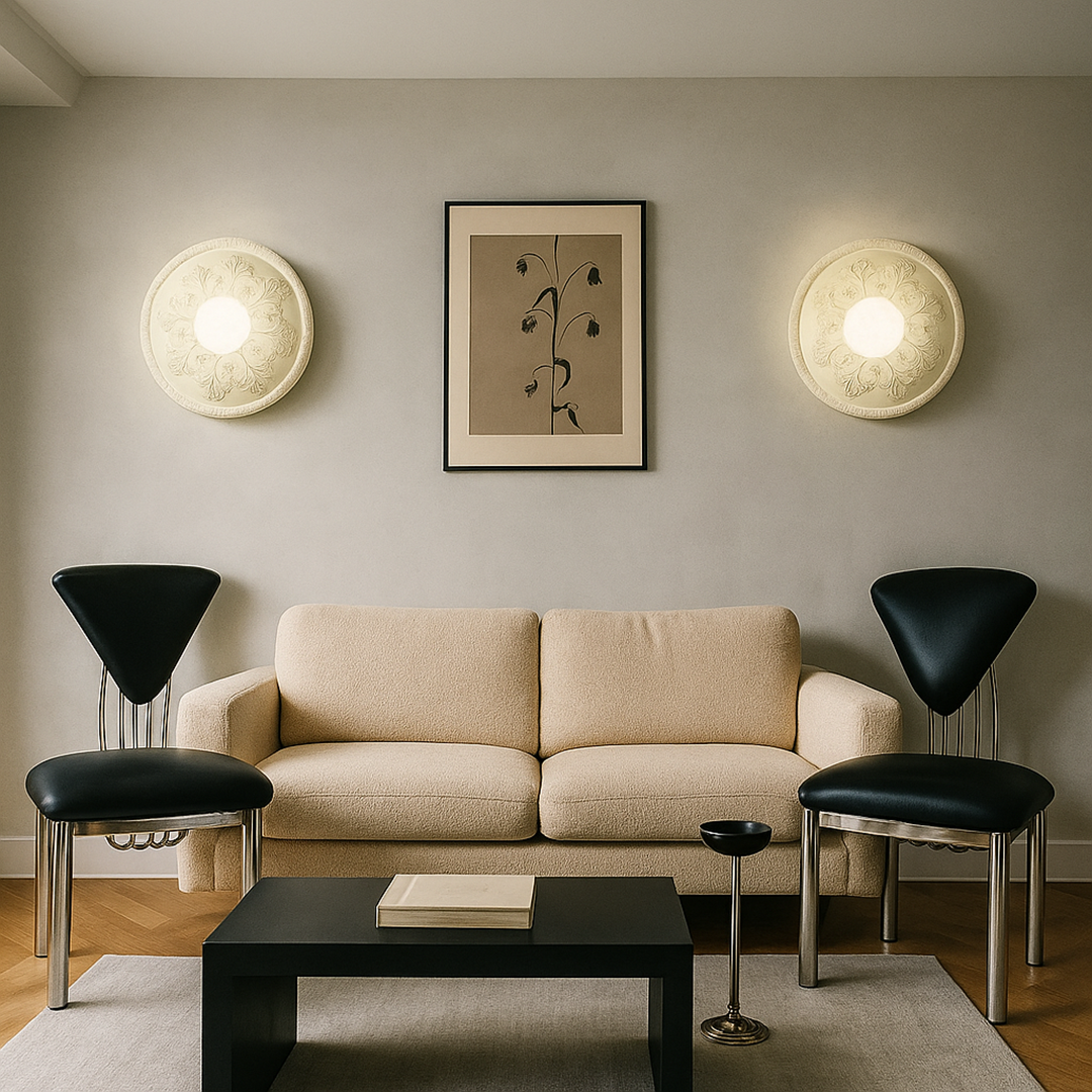 Żywiczna lampa ścienna – Nowoczesny współczesny design – widok produktu 1 | Nuvira Home