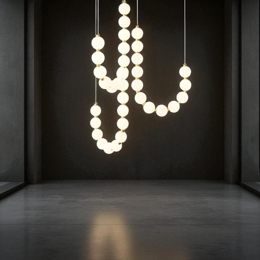 Żyrandol Inspirowany Biżuterią | Luksusowy