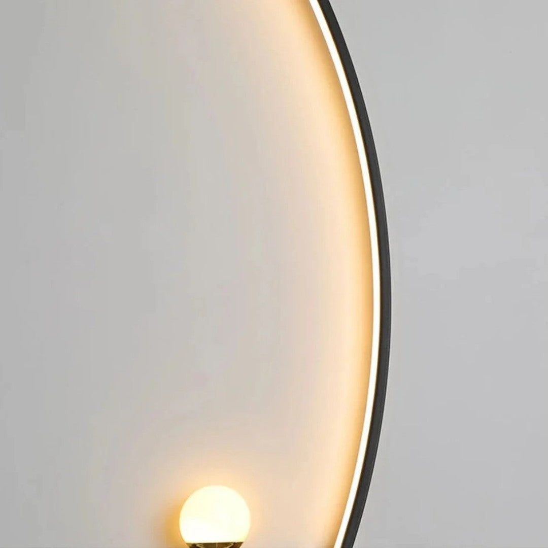 Zakrywiona Lampa Ścienna LED | Ścienna
