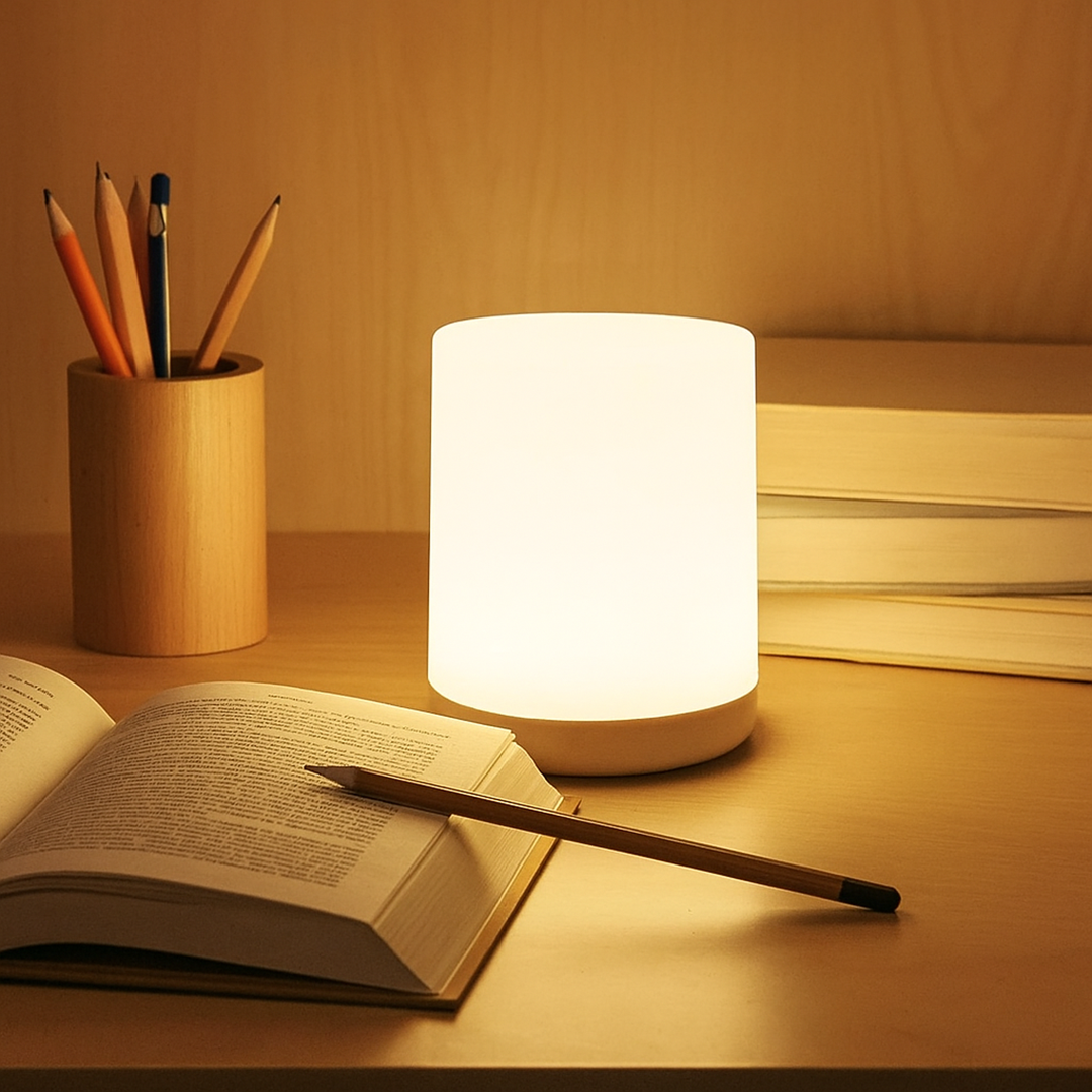 Bezdotykowa Ładowalna Lampa Stołowa | Ściemniana