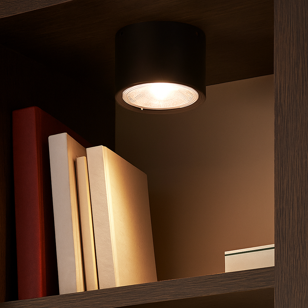 Nordycka Lampa Sufitowa LED | Reflektor Cylinder
