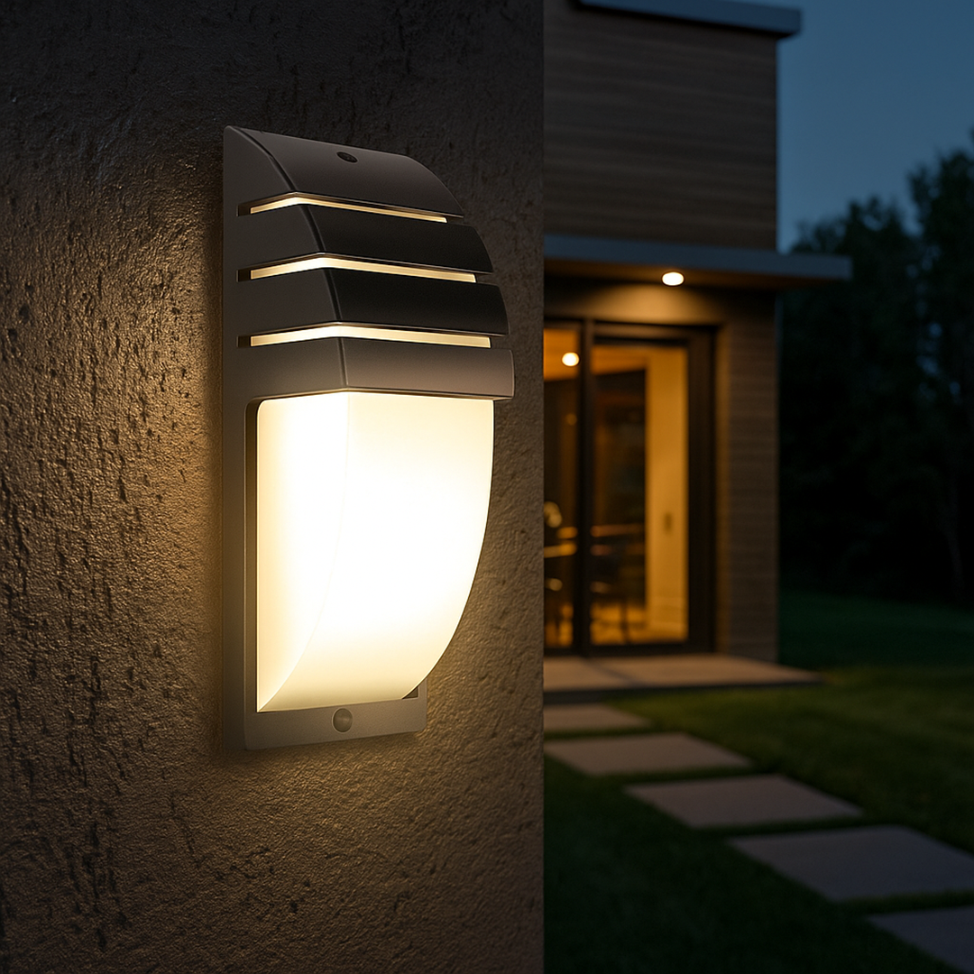 Zewnętrzna Lampa Ścienna | Czujnik Ruchu LED