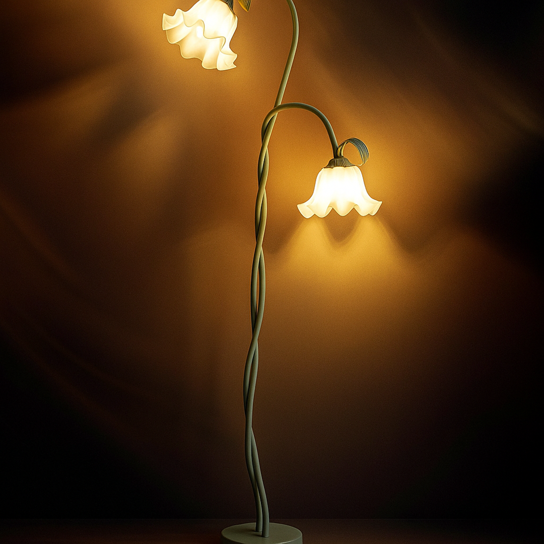 Lampa Podłogowa Kwiaty Calla | Dekoracyjny Akcent