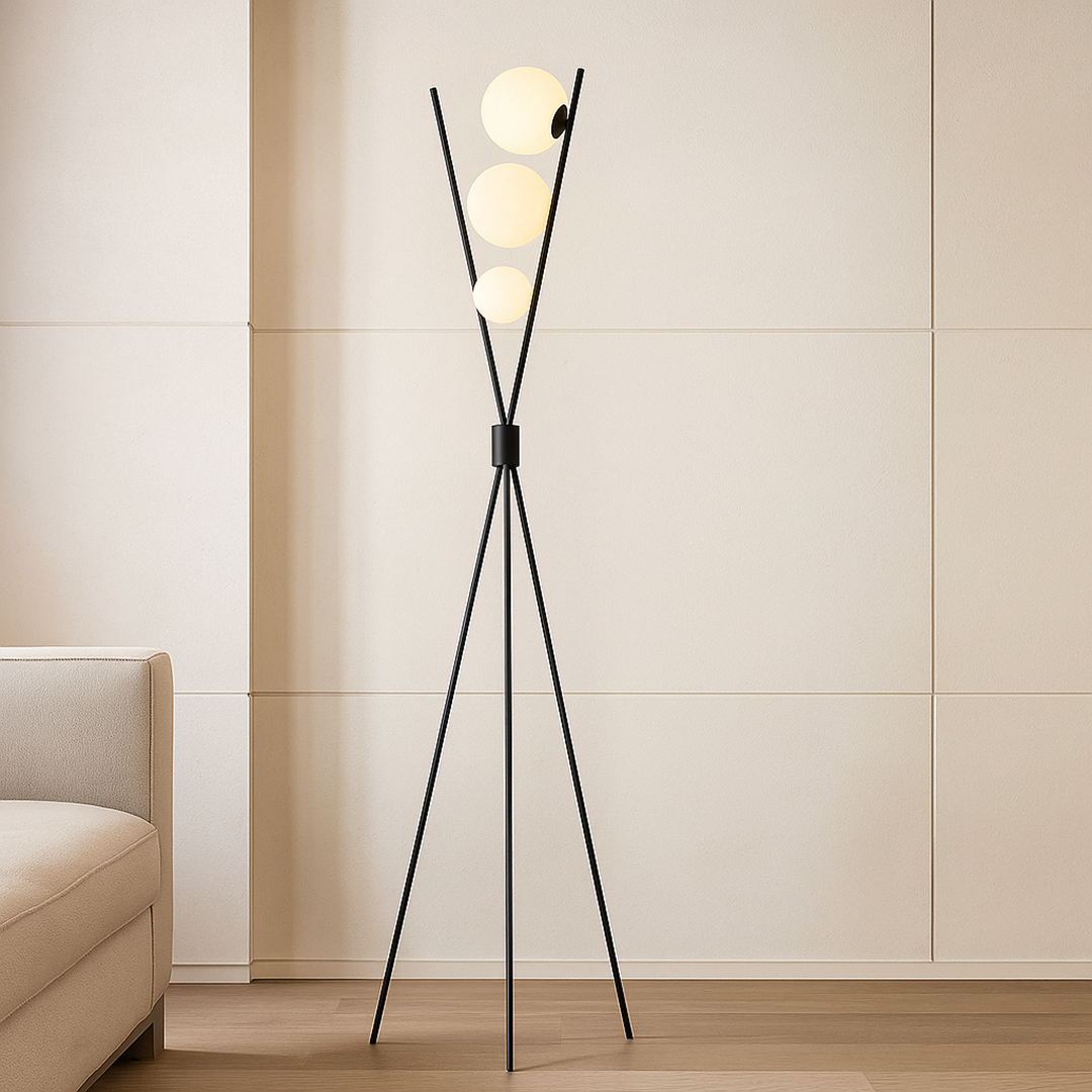 Lampa Stołowa I Podłogowa LED Moon | Nowoczesna