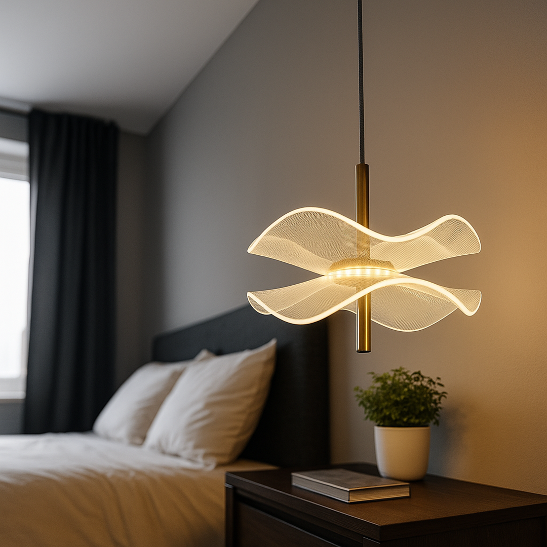 Nordycka Lampa Wisząca LED | Jadalnia