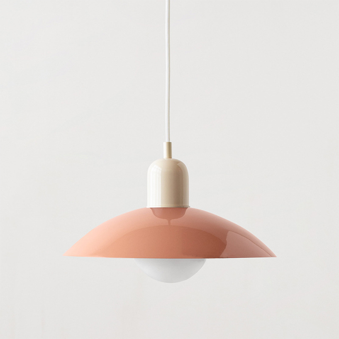 Lampa Wisząca Bauhaus Z Kloszem Typu Kopuła