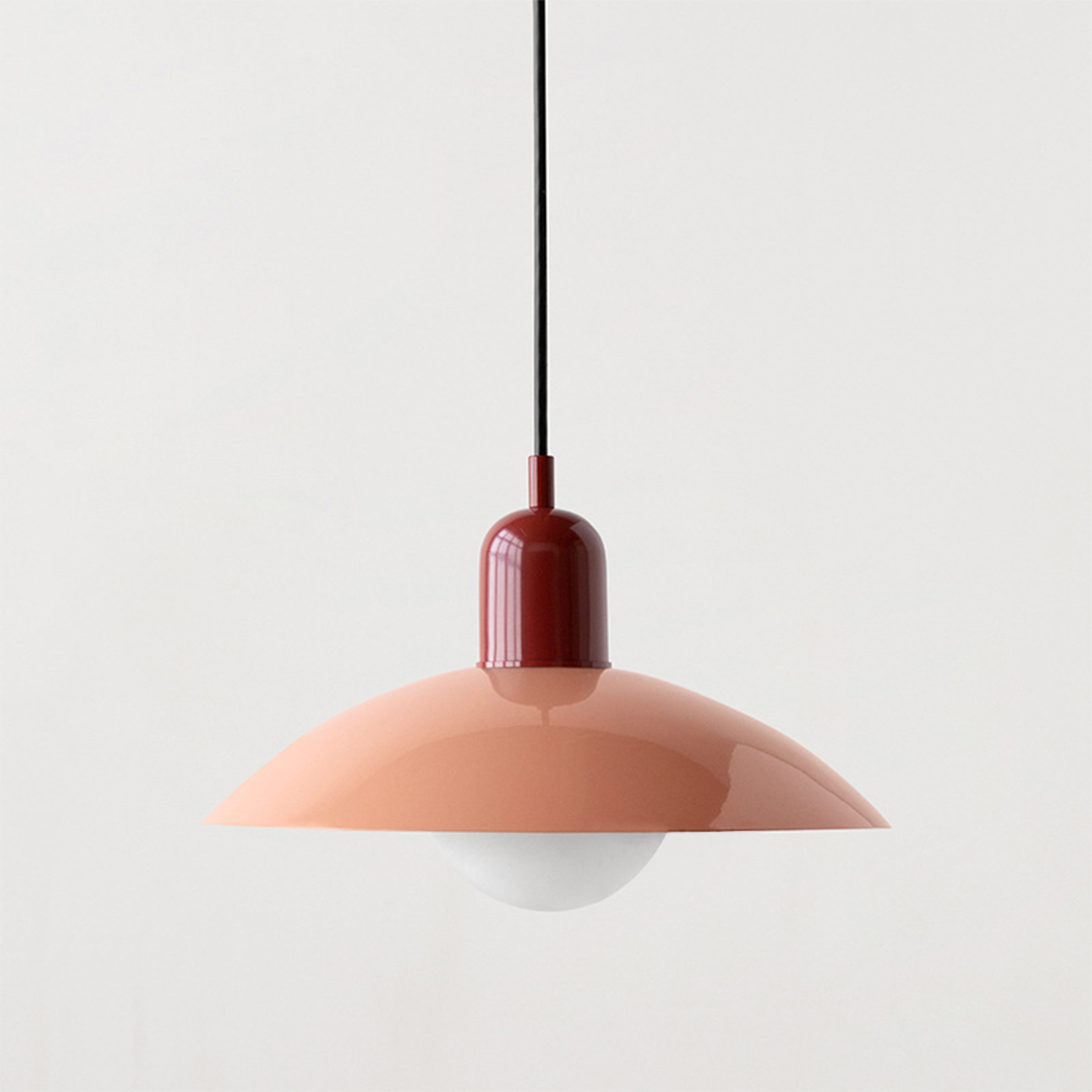 Lampa Wisząca Bauhaus Z Kloszem Typu Kopuła