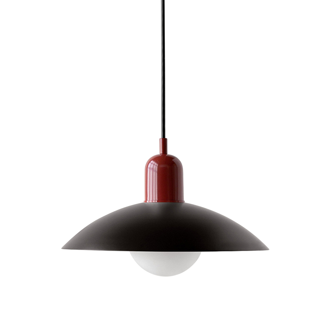 Lampa Wisząca Bauhaus Z Kloszem Typu Kopuła