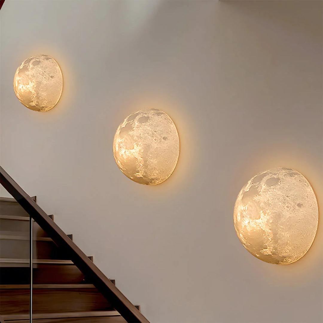 Nowoczesna lampa ścienna Moon