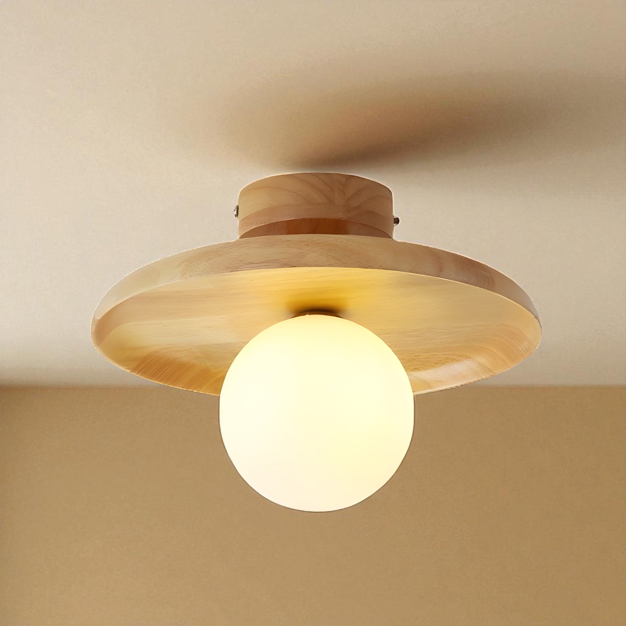 Japońska Lampa Sufitowa Z Tradycyjnym Designem | Do Salonu
