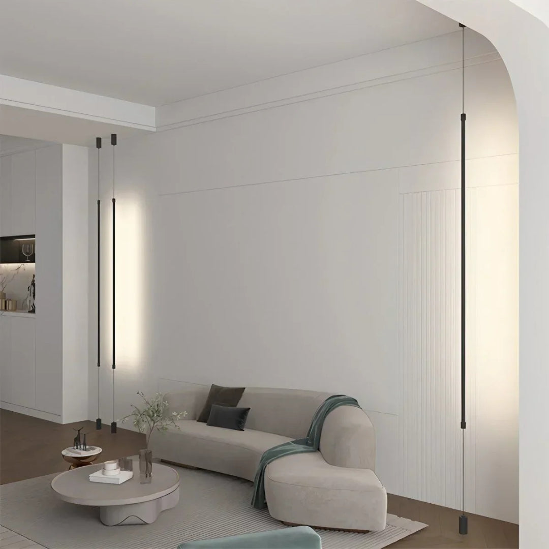 Architektoniczna stożkowa lampa podłogowa