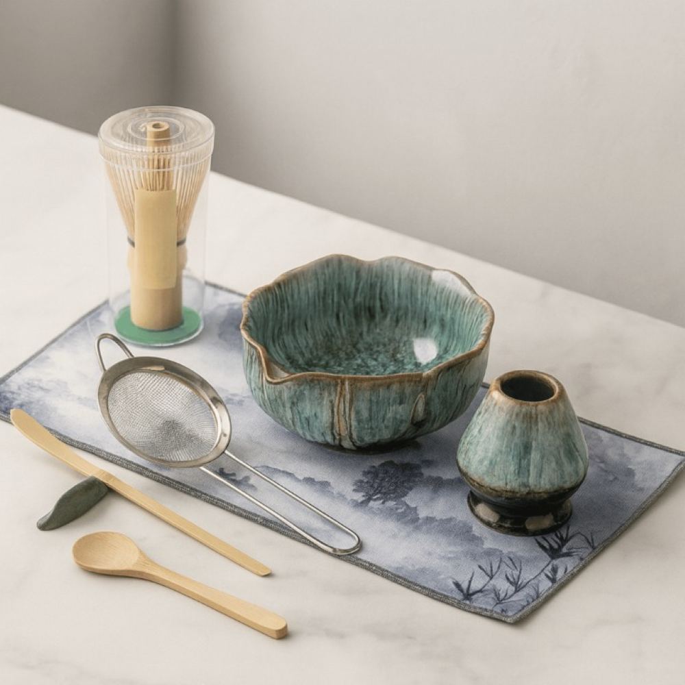 Zestaw do Matcha 8-Elementowy z Czarką 550 ml