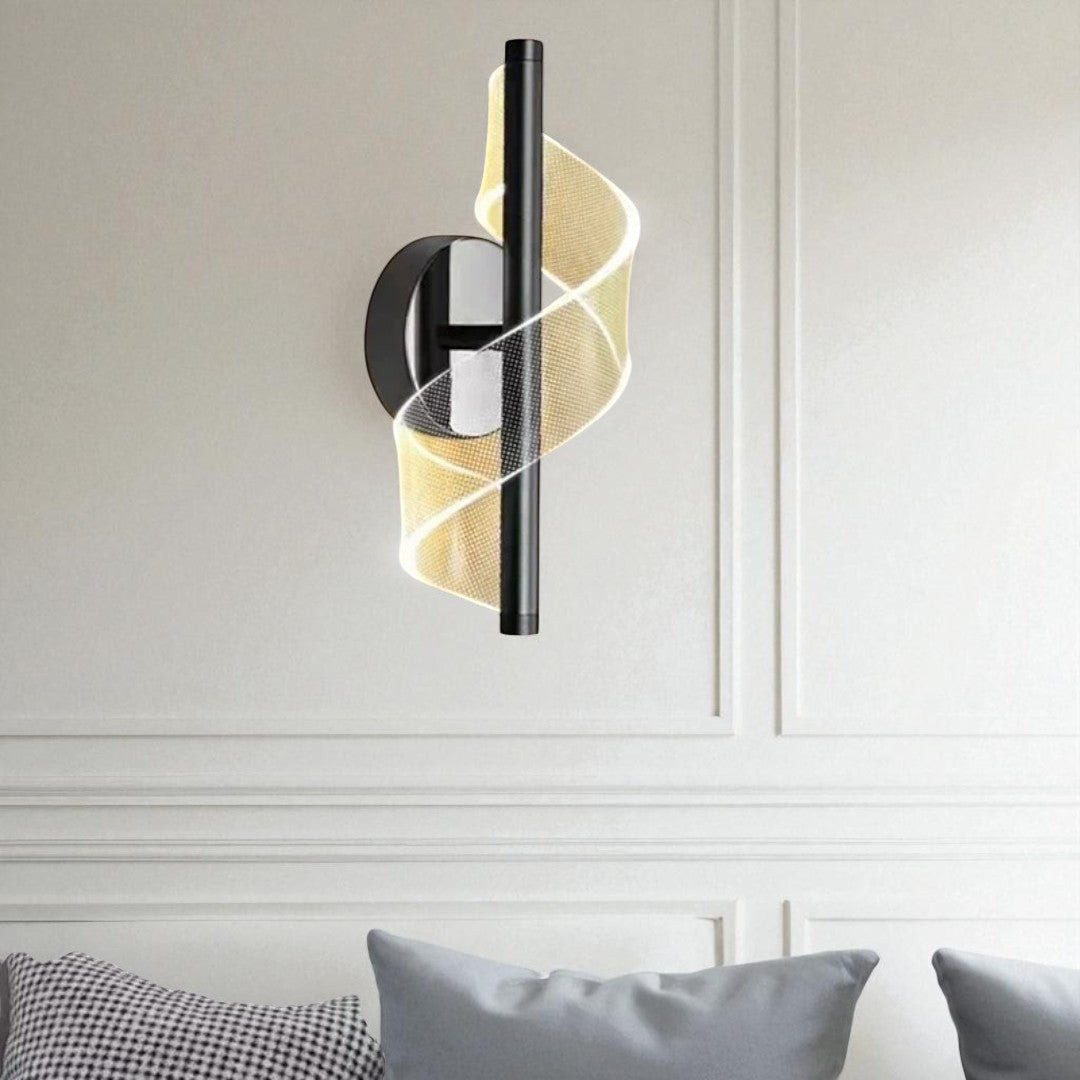 Luksusowa Szklana Lampa Ścienna | Żyrandol