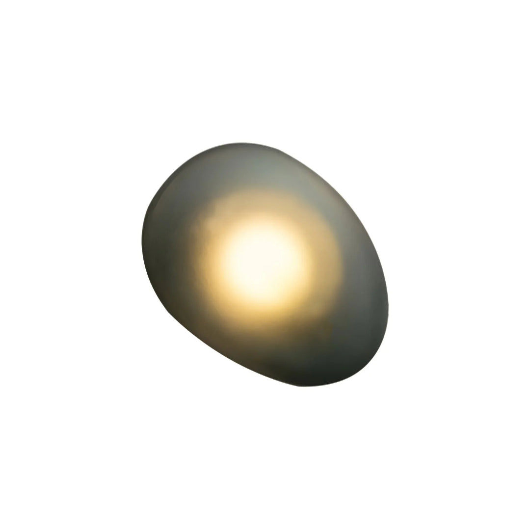 Organiczna minimalistyczna lampa ścienna