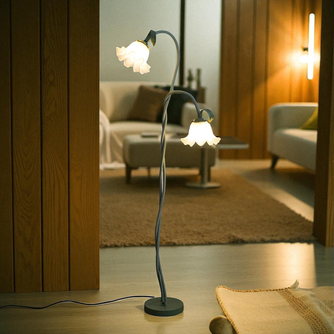 Lampa Podłogowa Kwiaty Calla | Dekoracyjny Akcent
