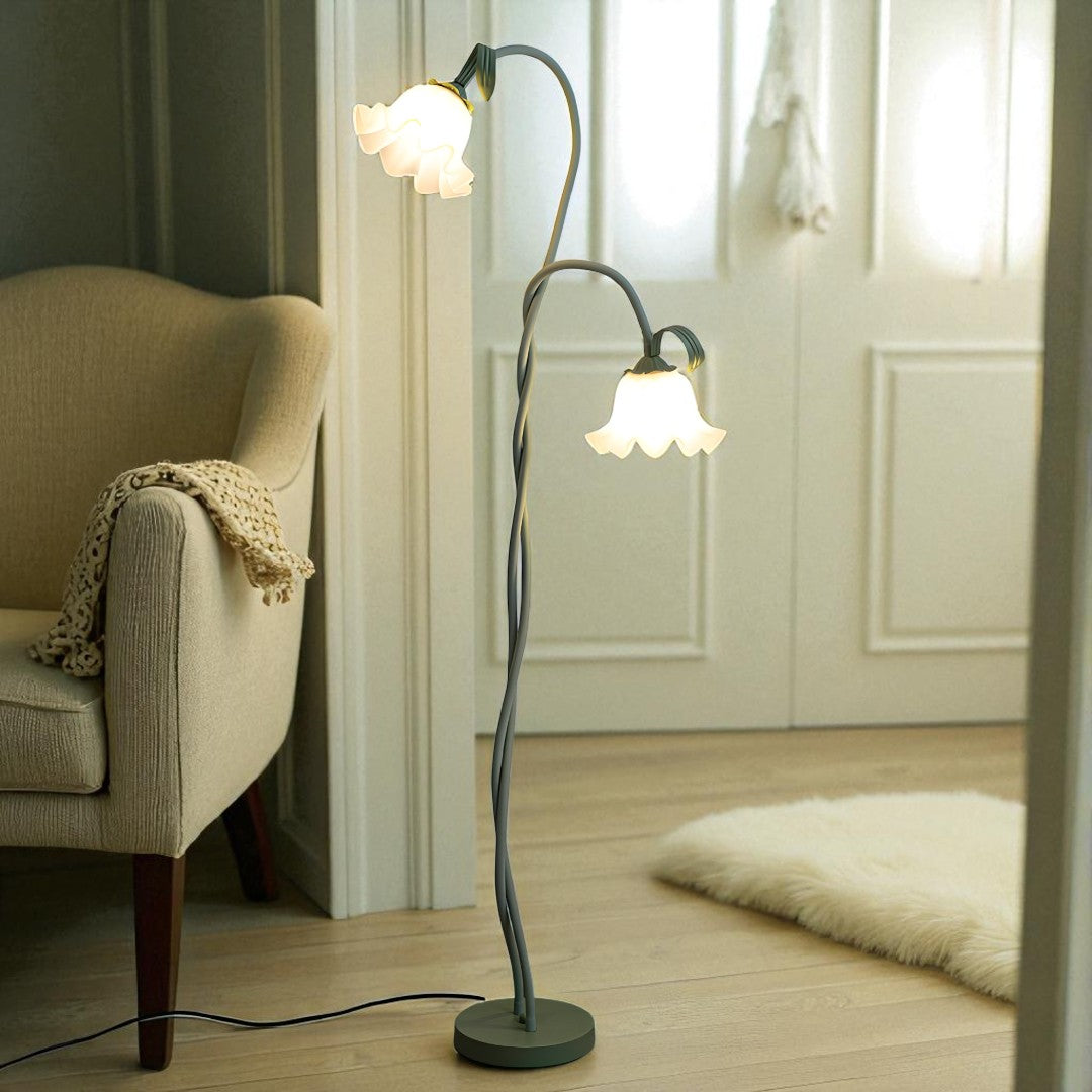 Lampa Podłogowa Kwiaty Calla | Dekoracyjny Akcent