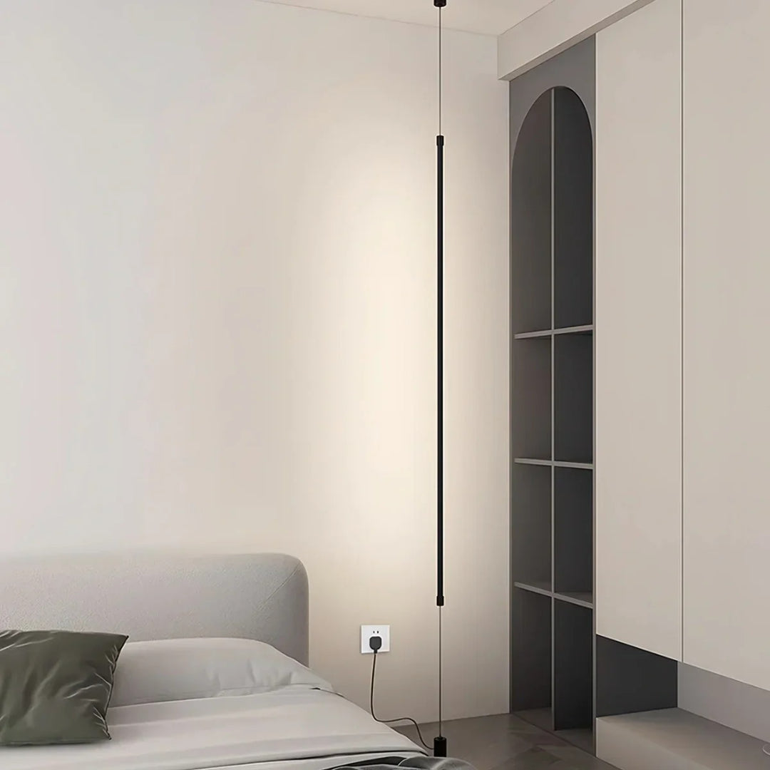 Architektoniczna stożkowa lampa podłogowa
