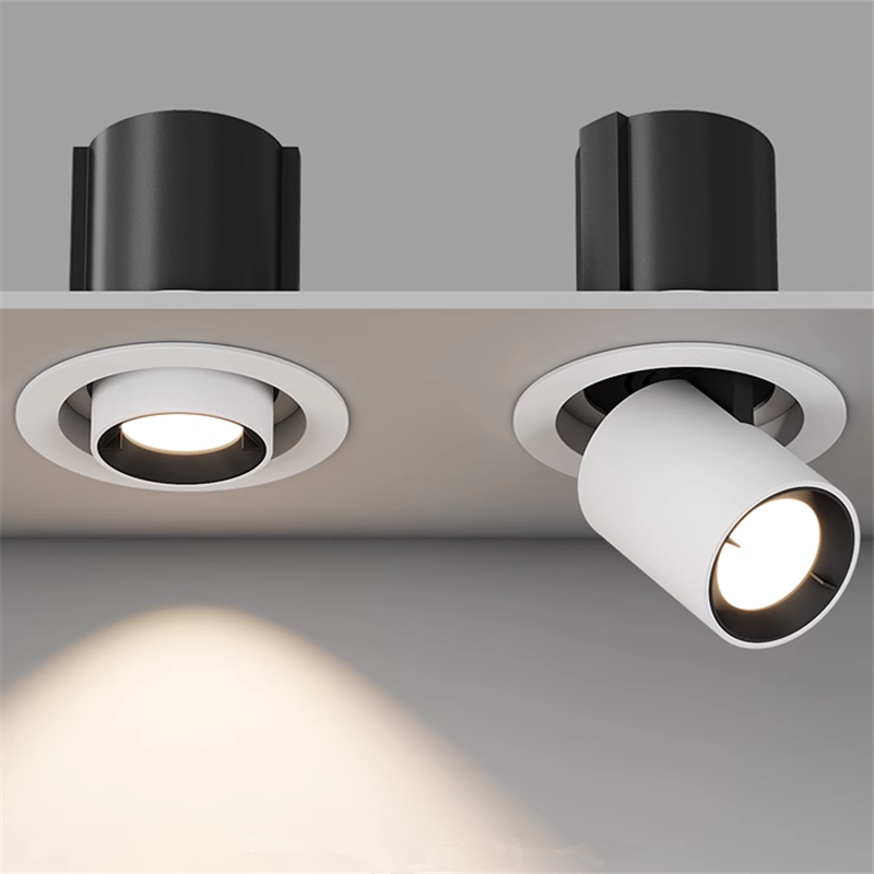 Oprawa Wpuszczana LED 10, 12 lub 18 W z Aluminium, Barwa do Wyboru