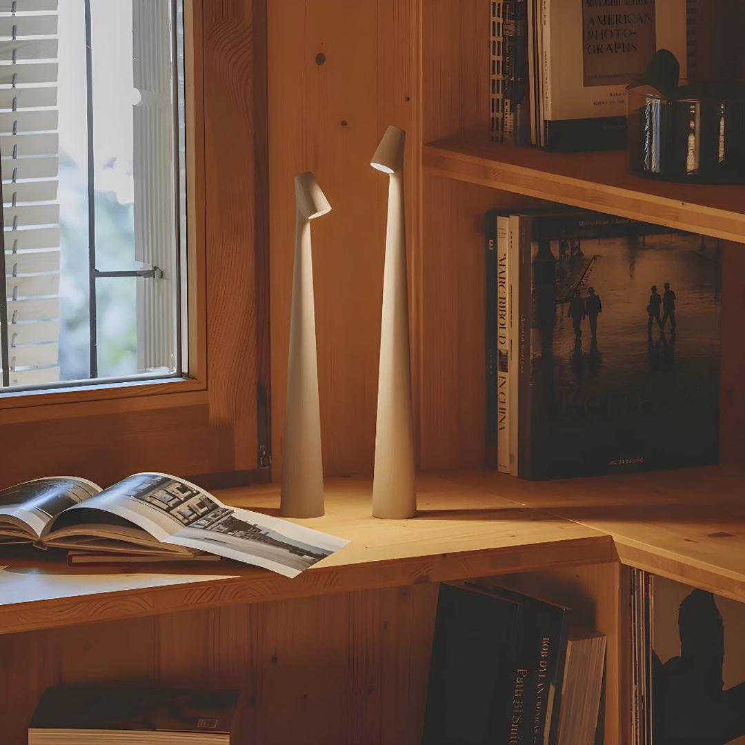 Bezprzewodowa Lampa Stołowa LED | Regulowana