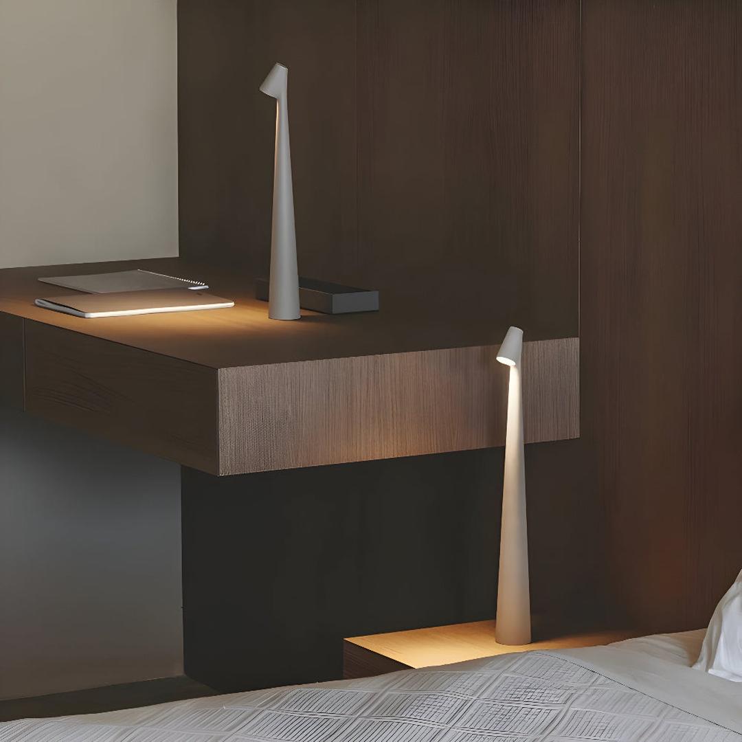 Bezprzewodowa Lampa Stołowa LED | Regulowana