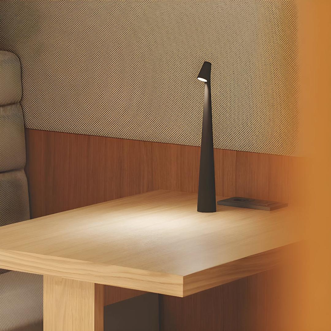 Bezprzewodowa Lampa Stołowa LED | Regulowana