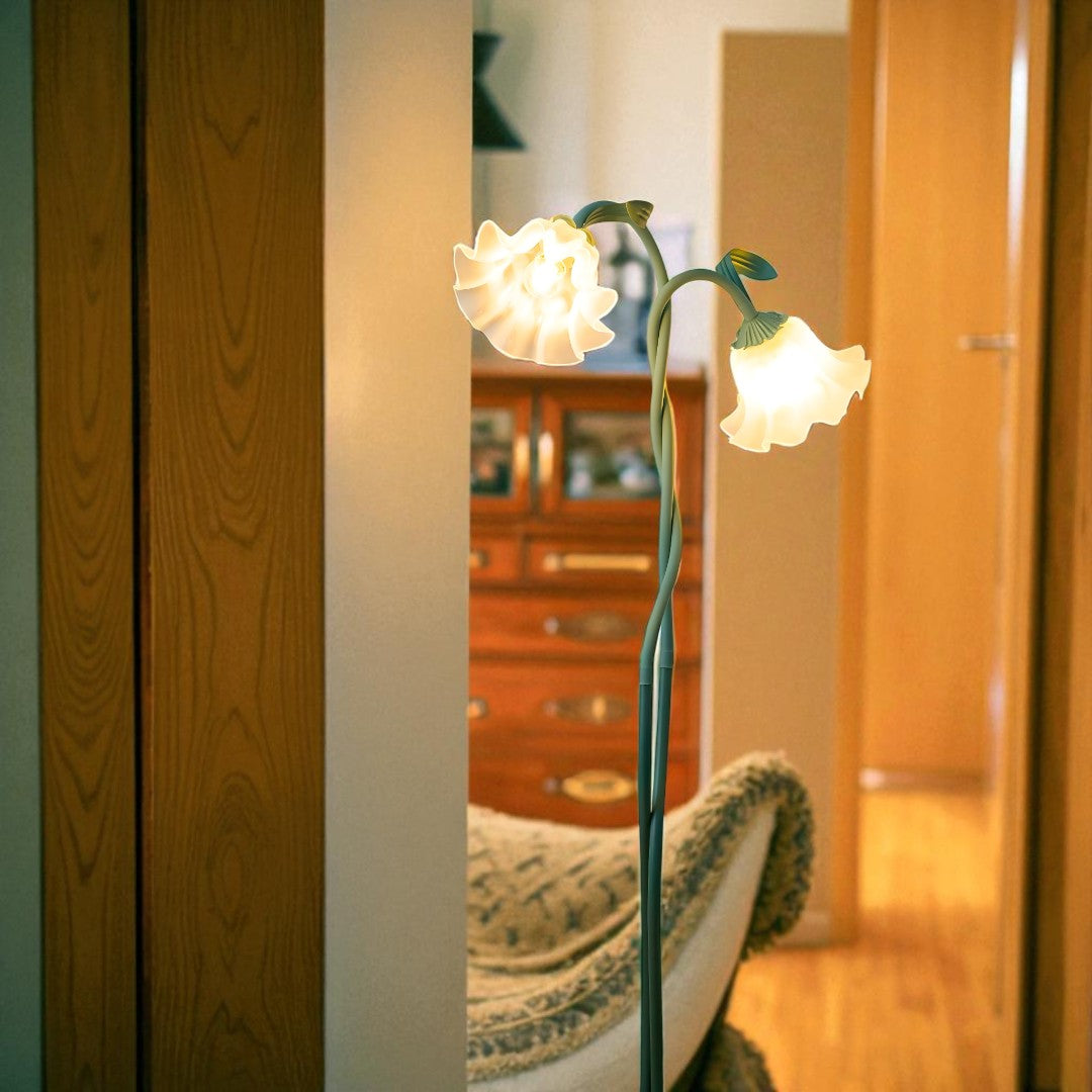 Lampa Podłogowa Kwiaty Calla | Dekoracyjny Akcent