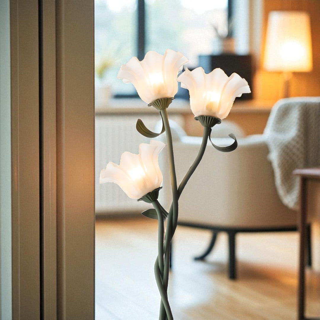 Lampa Podłogowa Kwiaty Calla | Dekoracyjny Akcent