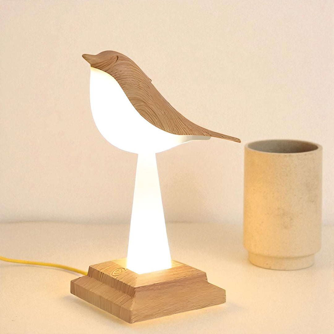 Lampa Stołowa W Kształcie Ptaka | Dekoracyjna
