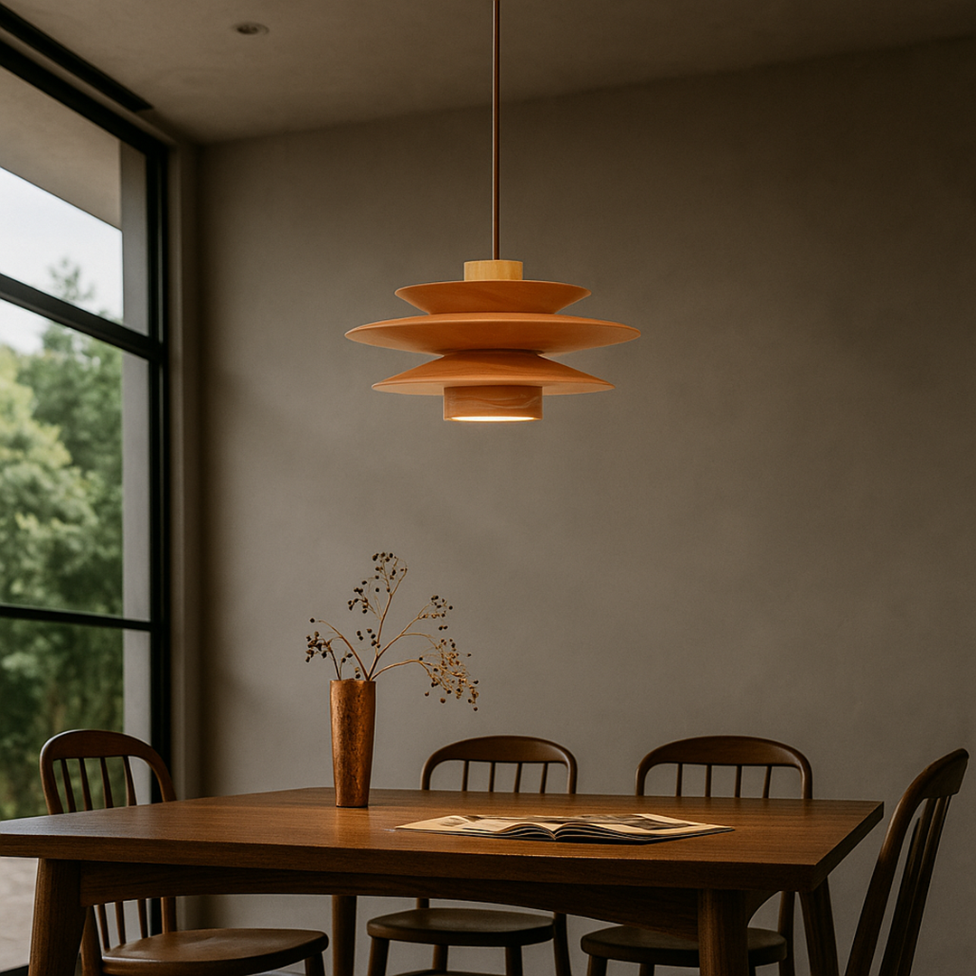 Nowoczesna Lampa Wisząca Z Żywicy | Nastrojowe Światło