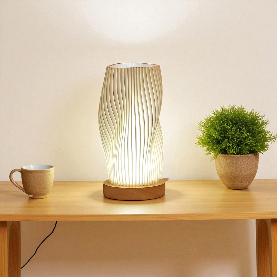 Lampa Stołowa Wavecrest | Spokojna