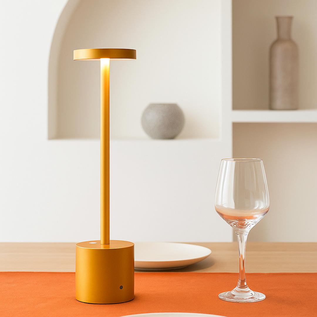 Nowoczesne Lampy Stołowe Na Baterie Do Restauracji | Ładowalne