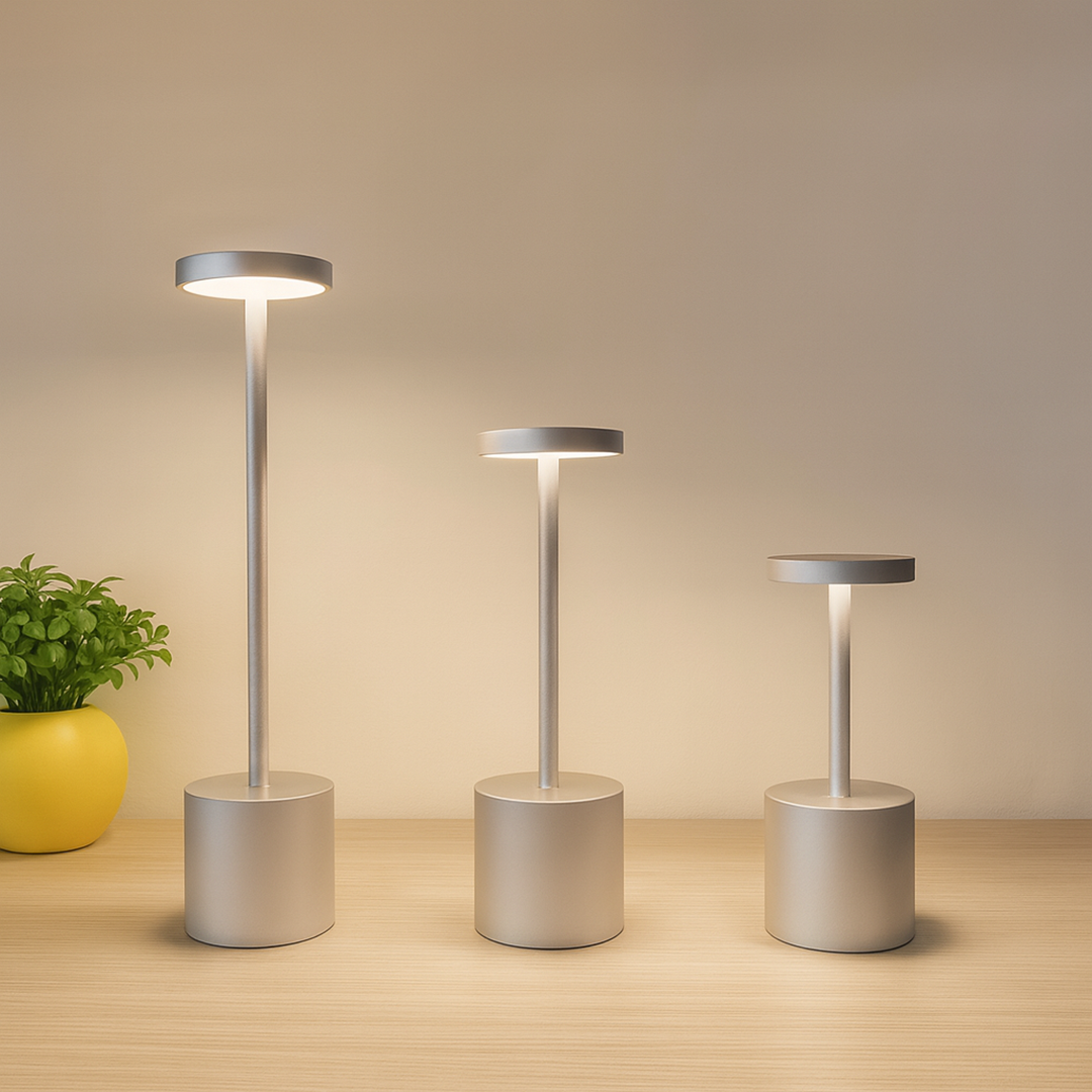 Nowoczesne Lampy Stołowe Na Baterie Do Restauracji | Ładowalne