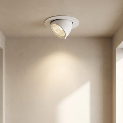 Oprawa Wpuszczana LED 7-15 W, Obrotowa o 360 Stopni, Aluminium