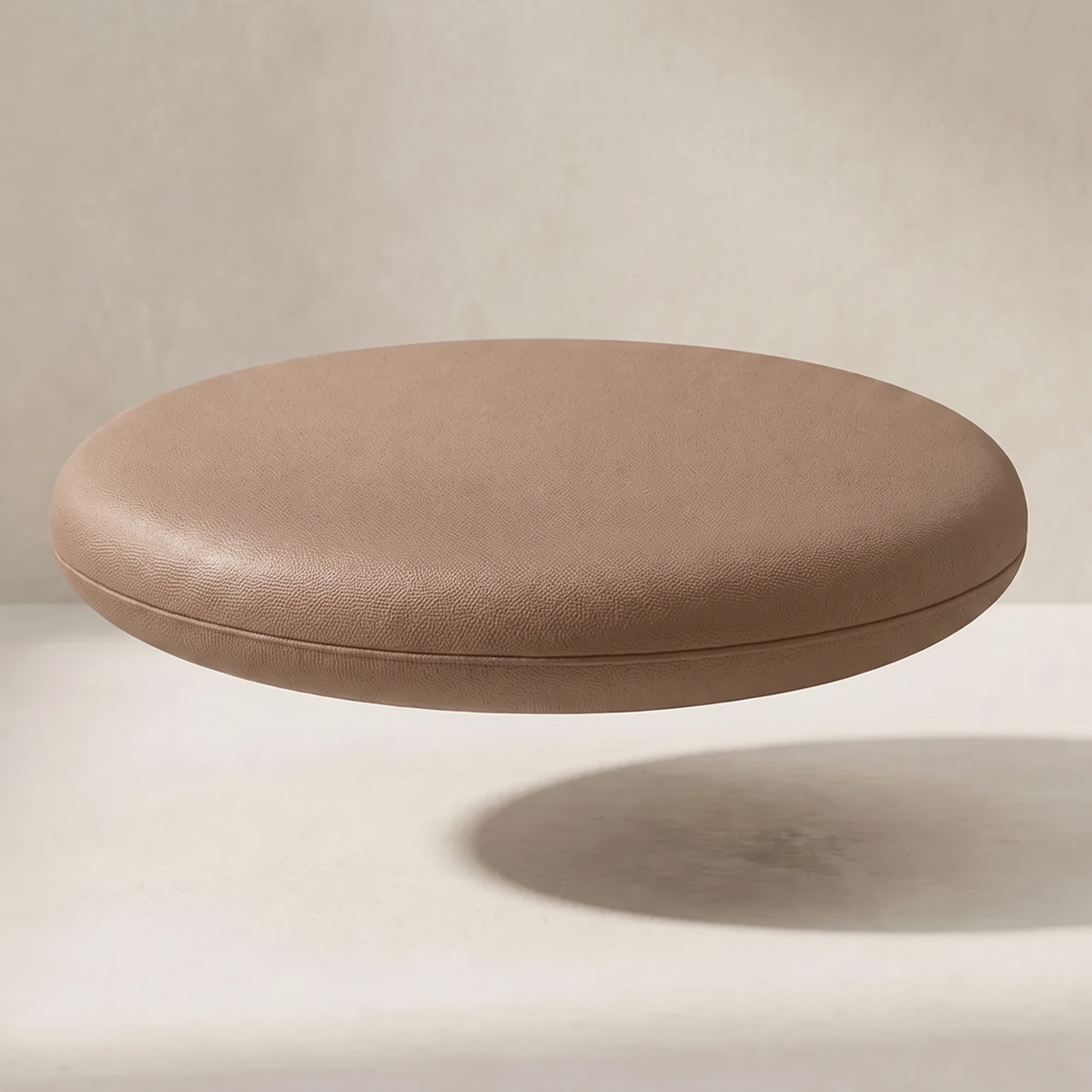 Okrągła Poduszka na Krzesło z Pianki Memory, 35-50 cm, do Biura
