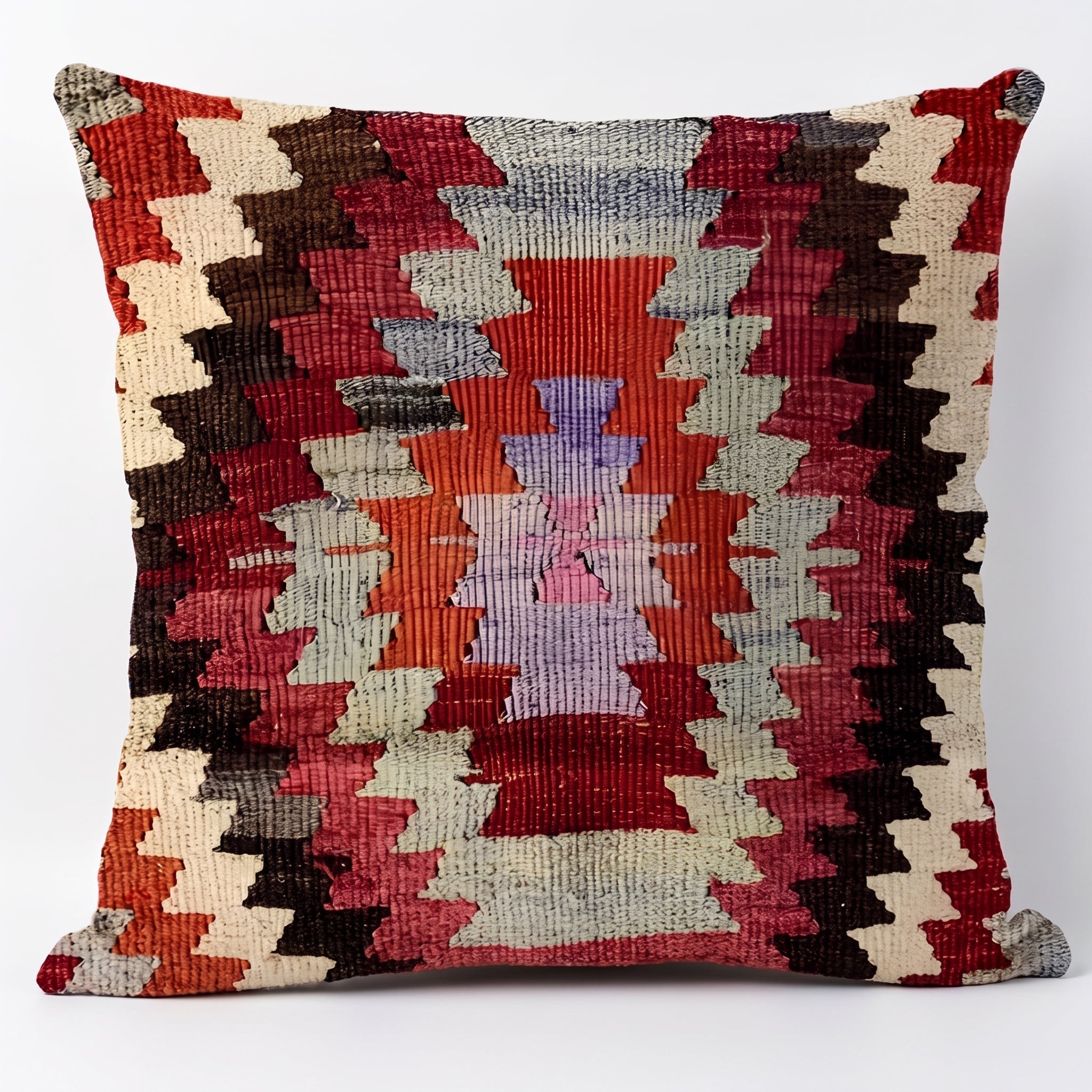 Poszewka Kilim z Geometrycznym Wzorem Etnicznym, Dziesięć Wzorów