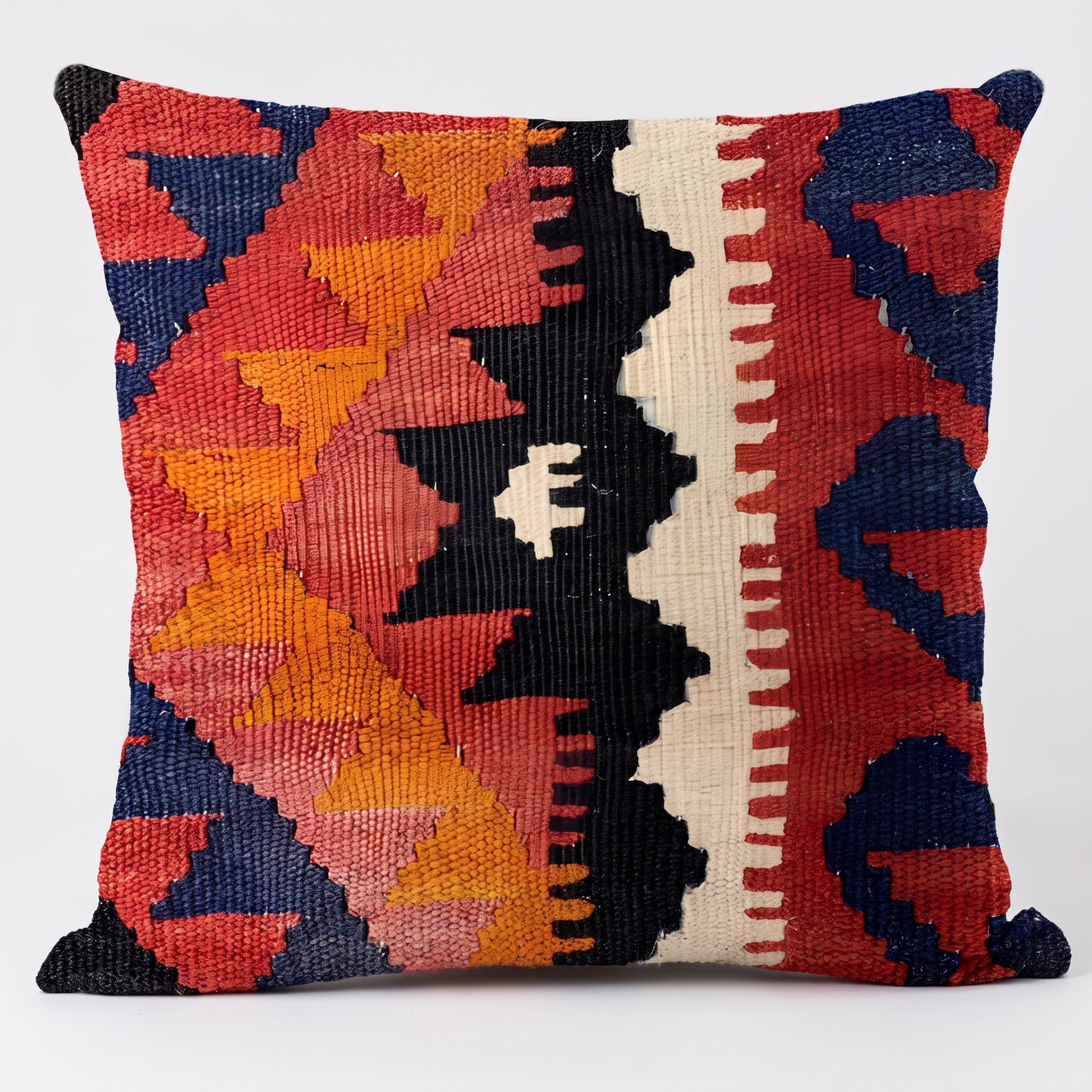 Poszewka Kilim z Geometrycznym Wzorem Etnicznym, Dziesięć Wzorów