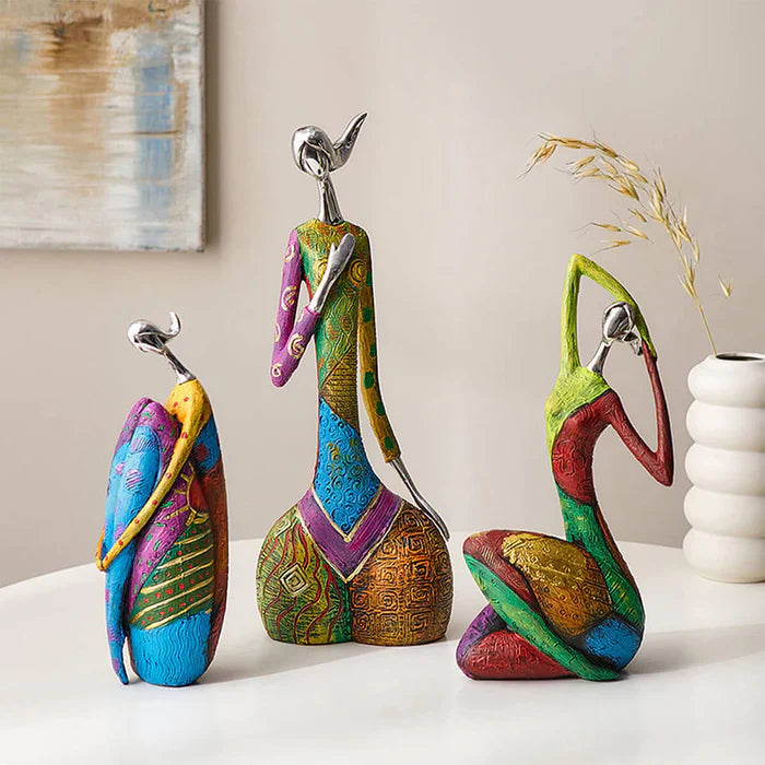 Abstrakcyjna Figurka Kobiety – widok produktu 2 | Nuvira Home