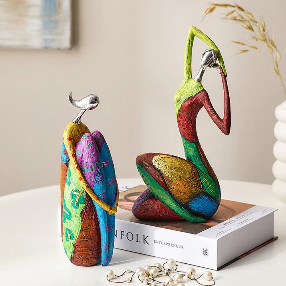 Abstrakcyjna Figurka Kobiety – widok produktu 5 | Nuvira Home